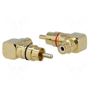 Adapter | RCA socket,RCA plug | set includes 2 adapters