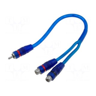 Cable | RCA socket x2,RCA plug