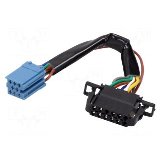 Cable for CD changer | ISO mini socket 8pin,VW, Audi 12pin