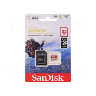 Memory card | Extreme,UHS-I | for GoPro | SD HC Micro | 32GB