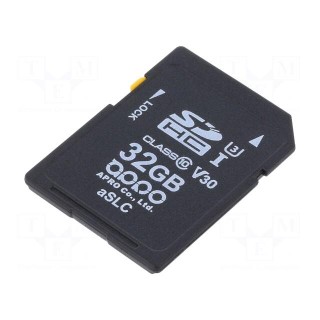 Memory card | industrial | 3D aSLC,SDHC | 32GB | -25÷85°C | PHANES-T