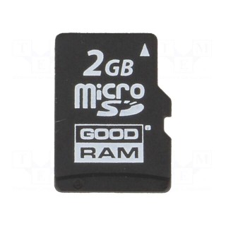 Memory card | industrial | SD Micro,SLC | 2GB | 0÷70°C
