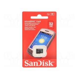 Memory card | SD HC Micro | 32GB | Class 4