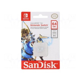 Memory card | Nintendo Switch | SD XC Micro | 64GB | Read: 100MB/s