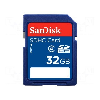 Memory card | SD HC | 32GB | Class 4