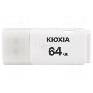 Pendrive | USB 2.0 | 64GB | HAYABUSA | white | USB A