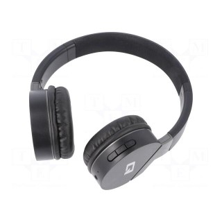 Bluetooth headphones with microphone | black | 0.02÷22kHz | 32Ω