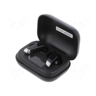 Wireless headphones with microphone | black | USB C | 2402÷2480MHz