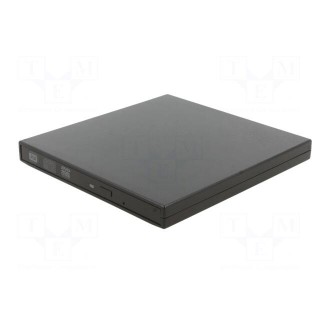 External DVD drive | black | USB A | USB 2.0 | 137x133x16mm