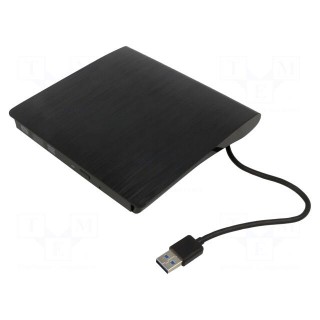External DVD drive | black | USB A | USB 3.0 | 146x145x16mm