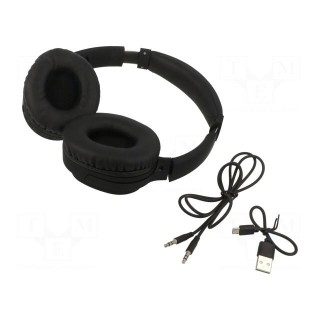 Headphones | black | Bluetooth 5.0 +JL,headphones | 32Ω | 5h