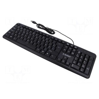 Keyboard | black | USB A | BE layout,wired | 1.5m