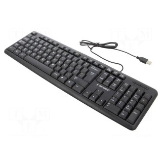 Keyboard | black | USB A | wired,PT layout | 1.5m