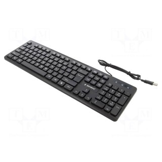 Keyboard | black | USB A | wired,US layout | 1.4m