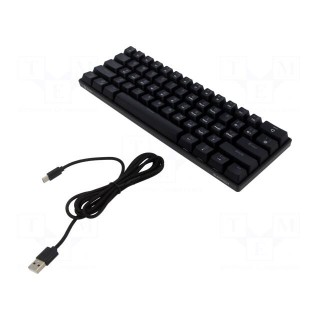Keyboard | black | USB C | wired,US layout | 1.8m