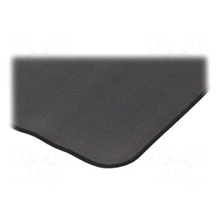 Mouse pad | black | 455x400mm