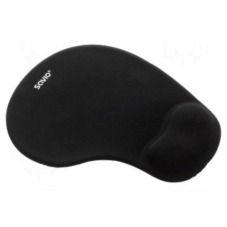 Mouse pad | black | Features: gel
