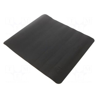 Mouse pad | black | Features: water resistant | 275x320x3mm