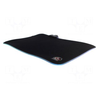 Mouse pad | black | Features: with LED | Len: 1.5m