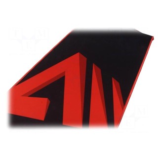 Mouse pad | black,red | 700x300x3mm