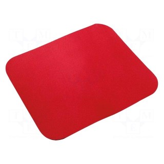 Mouse pad | red | 220x250x3mm