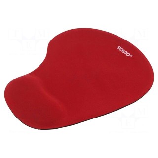 Mouse pad | red | Features: gel