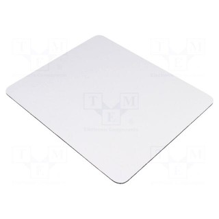 Mouse pad | white | Features: labelling-friendly surface