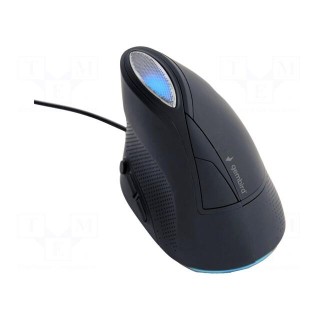 Optical mouse | black | USB A | wired | Features: DPI change button