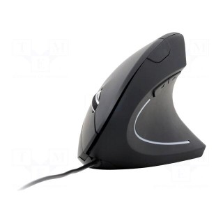 Optical mouse | black | USB A | wired | Features: DPI change button