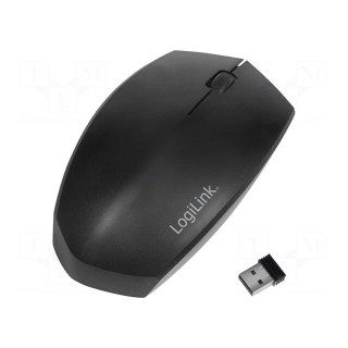 Optical mouse | black | USB A | Bluetooth 4.2,wireless | 10m