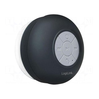 Speaker | black | Kit: loudspeaker,mains cable | 5VDC | 2.4GHz | 10m
