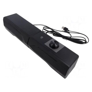 Speaker | black | Jack 3,5mm | Bluetooth 5.0 | 2402MHz÷2.48GHz | 10m