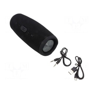 Speaker | black | Jack 3,5mm,microSD,USB A | Bluetooth 5.0 | 10m