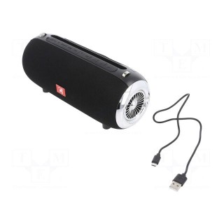 Speaker | black | Jack 3,5mm,microSD,USB B micro | Bluetooth 5.1