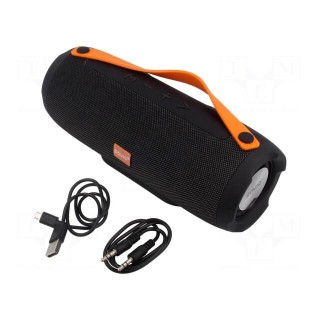 Speaker | black,orange | Jack 3,5mm,microSD,USB A,USB B micro