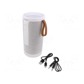 Speaker | white | Jack 3,5mm,microSD,USB C | Bluetooth 5.1 | 10m