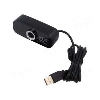 Webcam | black | USB A | Features: Full HD 1080p,PnP | 1.5m | clip | 120°