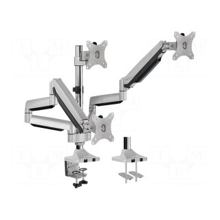 Monitor holder | 7kg | Size: 13"-32" | for three monitors | 533mm