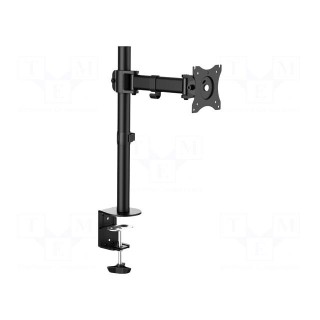 Monitor holder | 8kg | 13÷27" | Arm len: 274mm | for one monitor