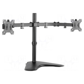 Monitor holder | 8kg | Size: 13"-32" | for two monitors | 460mm