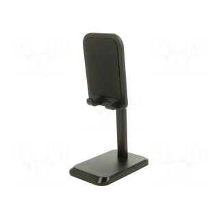 Tablet/smartphone stand | 4÷12.9" | black