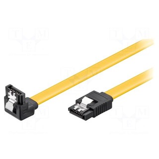 Cable: SATA | SATA L-Type plug,SATA L-Type angled plug | 0.3m