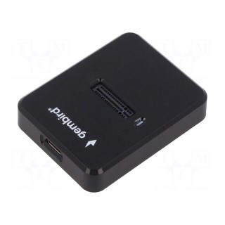 Device: docking station | USB 3.1 | Poles number: 1 | black