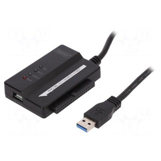 USB to SATA adapter | USB A plug,IDE 40pin,SATA socket | 5Gbps