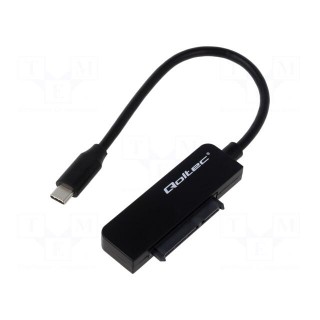 USB to SATA adapter | PnP | SATA 22pin female,USB A plug | 0.19m