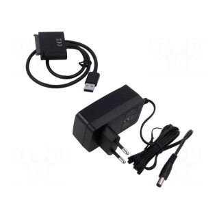 USB to SATA adapter | PnP | SATA plug,USB A plug | 0.5m | 5Gbps