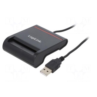 Card reader: chip | USB 2.0 | IC/ID | Communication: USB | USB A plug