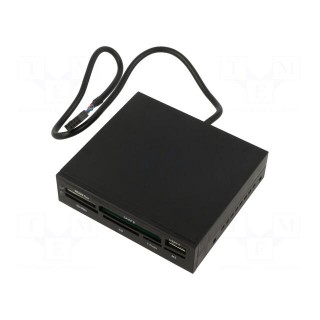 Card reader: memory | fits in 3,5" drive bay,internal supplied