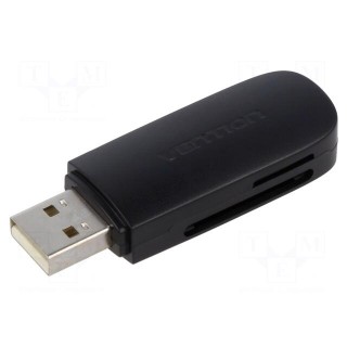 Card reader: memory | USB A plug | OTG,USB 2.0 | PnP and Hot Swap