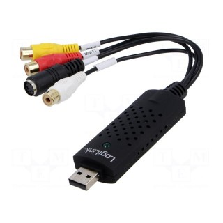 Grabber Audio/Video | DIN mini 4pin socket | USB 2.0 | black